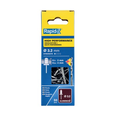 Kniedės Rapid 5000383...